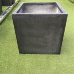 Raw Concrete Garden Pot and Planter