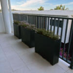 Tall Garden Trough Planter