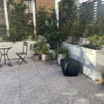 Stonelight Divider Trough courtyard