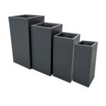 Tall Square Garden Pots and Planters