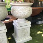 Ornate Urn and Pedestal