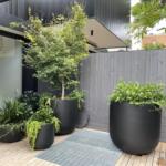 TALL TUB TREE GARDEN POT PLANTER