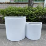 Half circle Half cylindar garden pot and planter