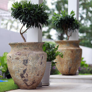 Atlantis Garden Pot Large textured