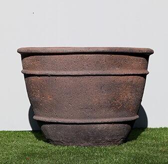 Old Stone Sala Planter Terracotta look garden pot